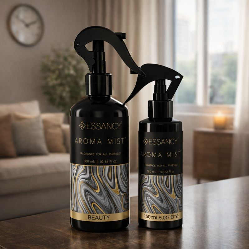 Essancy Aroma Mist air fresheners for long-lasting fragrance experience.
