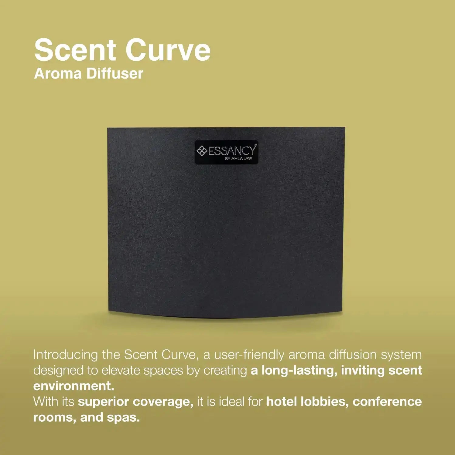 Scent Curve Smart Aroma Diffuser | FREE 500ml Aroma Blend