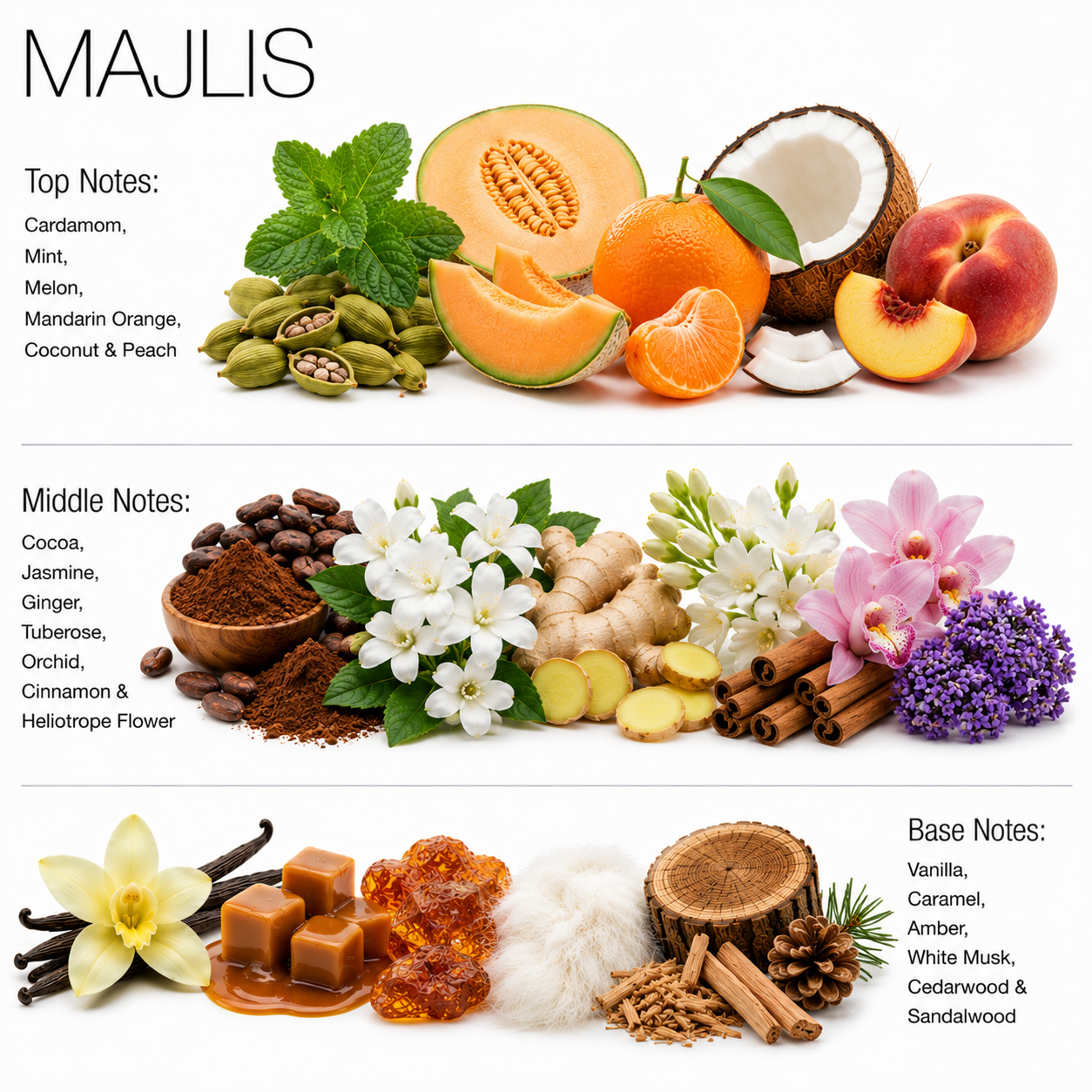 Majlis Aroma Diffuser Oils - Warm Oriental Scent