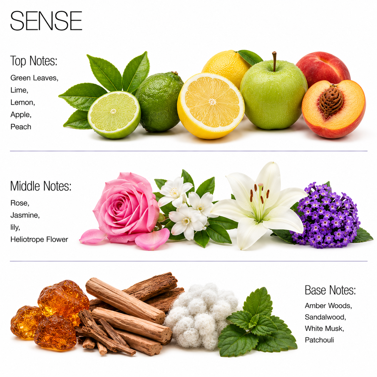 Sense Aroma Diffuser Oils - Clean Balanced Scent