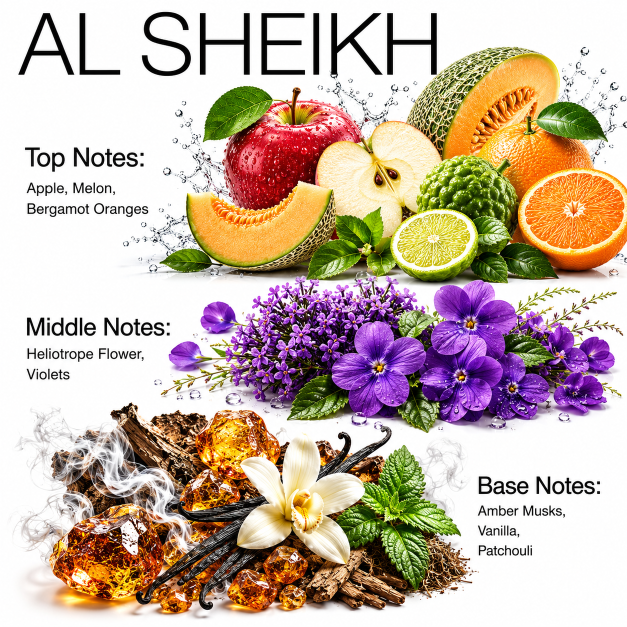 Al Sheikh – Aroma Blend Diffuser Oils