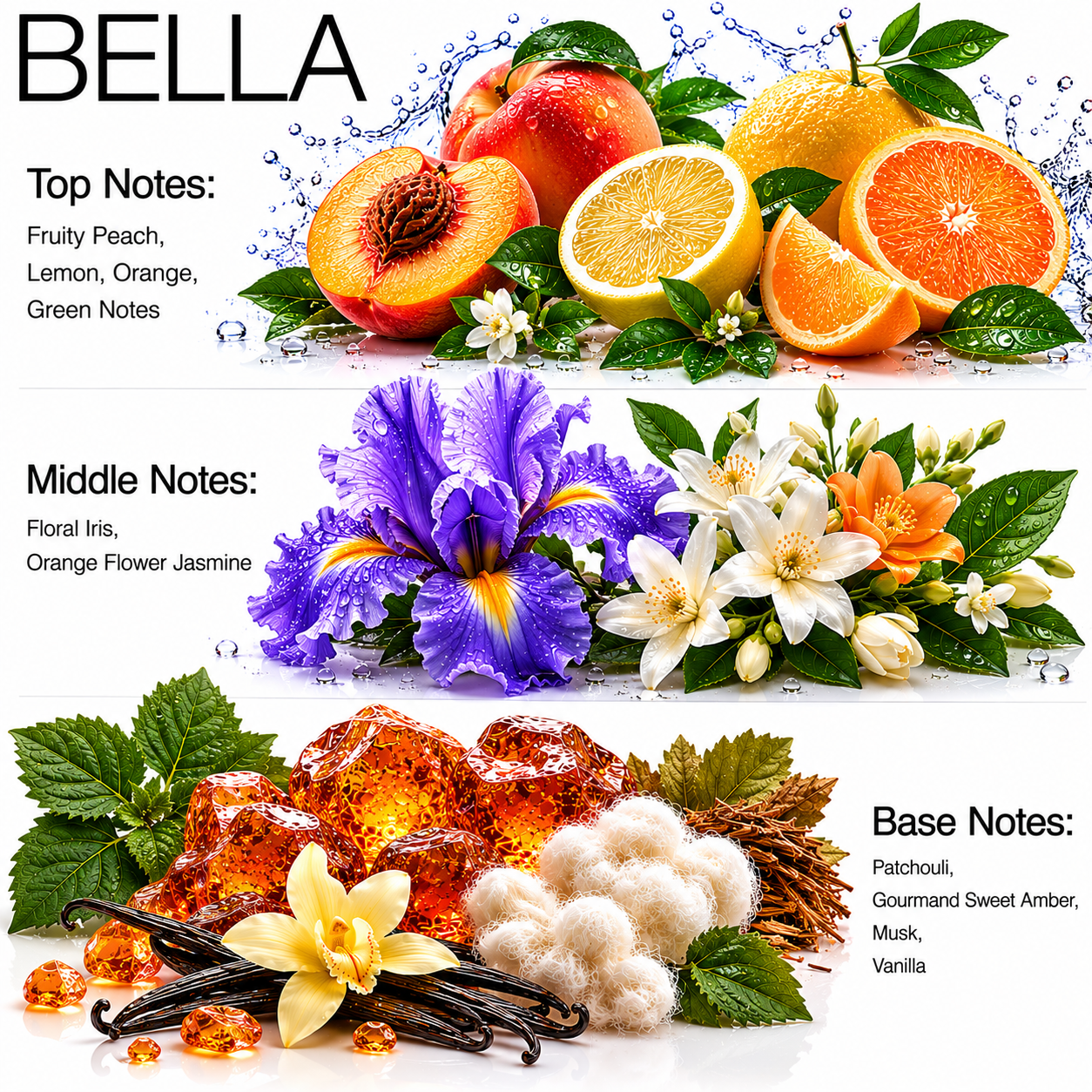 Bella- Aroma Blend Diffuser Oils Soft Floral Scent