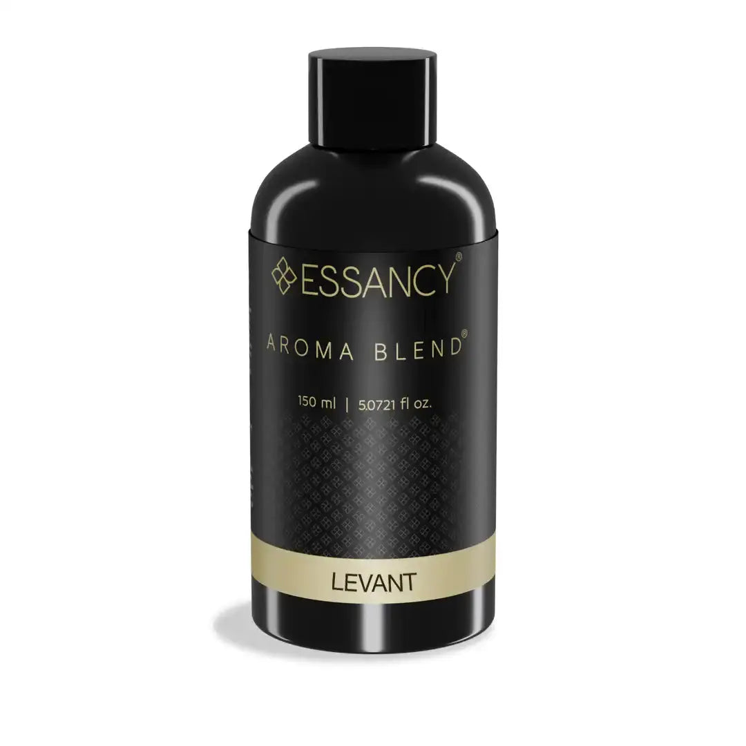 Levant Aroma Blend 150ml home fragrance oil, premium diffuser scent with exotic oriental aroma for calming home environments.