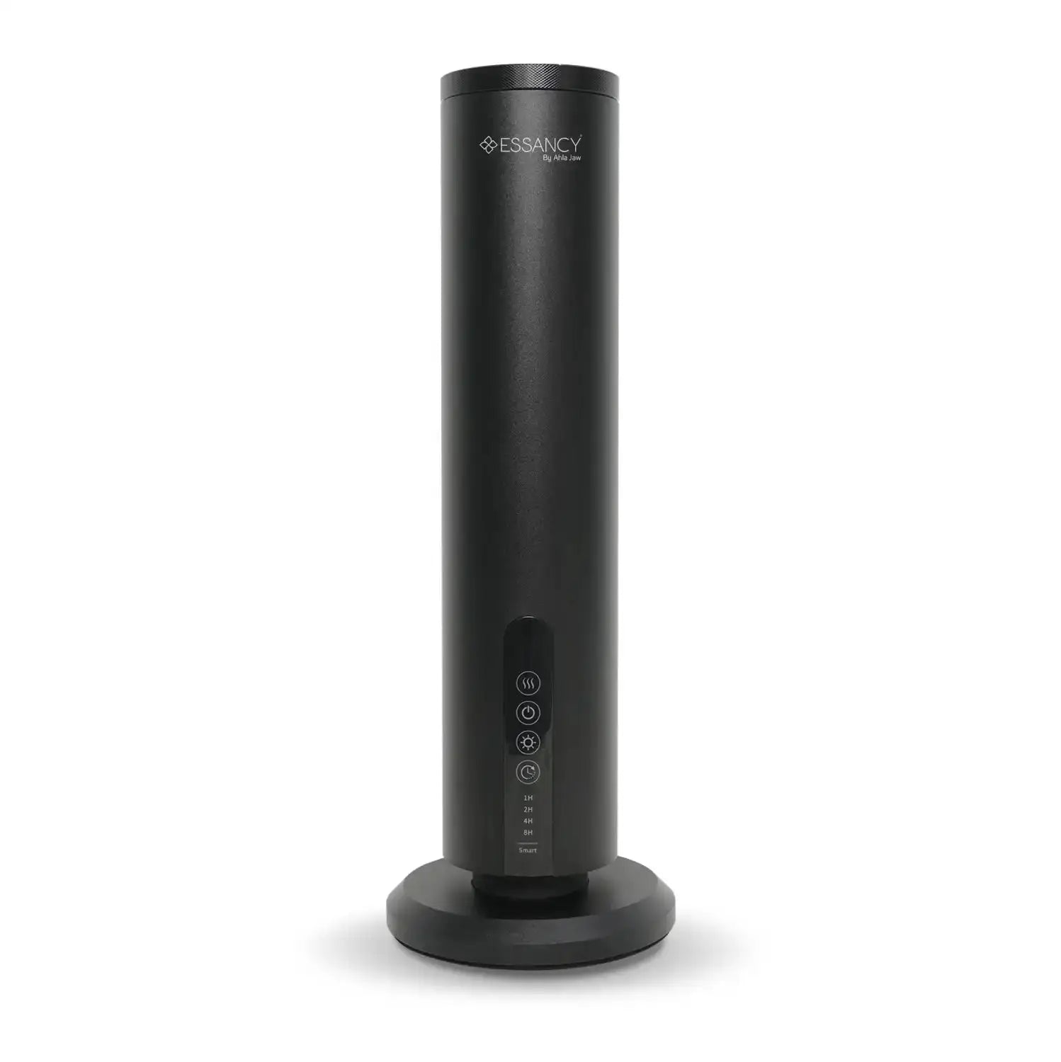 Marbella Echo Aroma Diffuser in matte black finish, combining modern aesthetics with efficient electric fragrance diffusion.