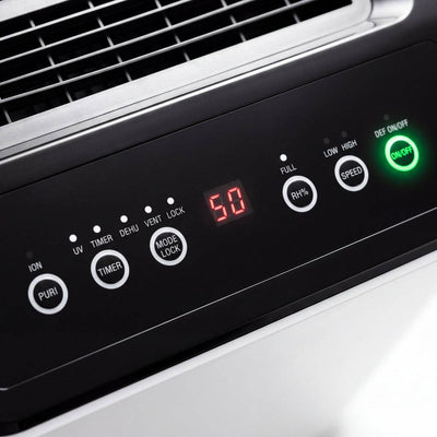 Aira Pro Dehumidifier – 26L/Day, Whisper-Quiet <48dB, Ionizer + UV Purification, For Homes, Offices & Showrooms