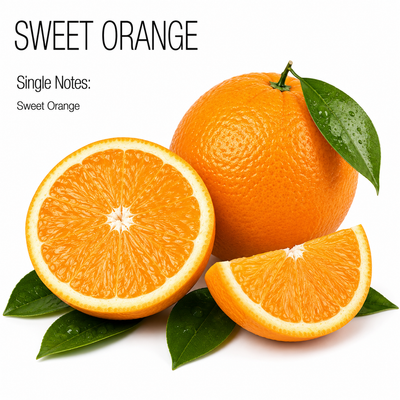 Sweet Orange Aroma Diffuser Oils - Fresh Citrus Scent