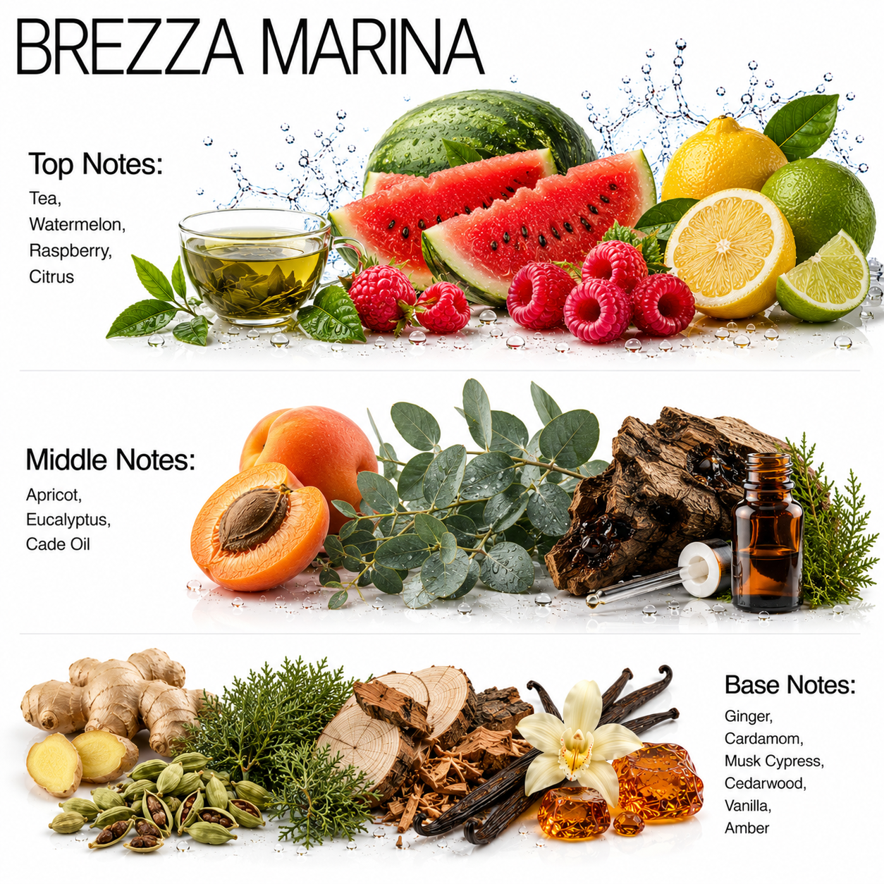 Brezza Marina – Aroma Blend Premium Aroma Diffuser Oils