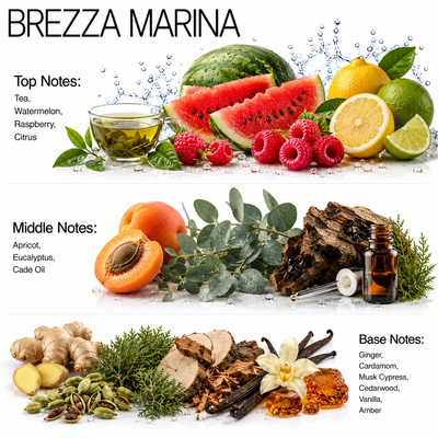 Brezza Marina – Aroma Blend Premium Aroma Diffuser Oils