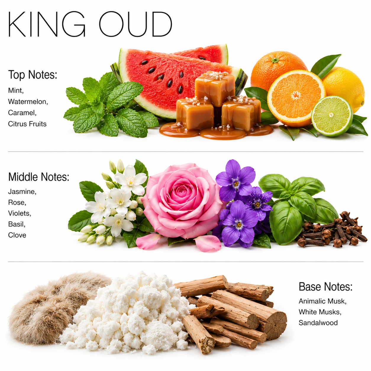 King Oud - Aroma Blend Diffuser Oils Rich Oud Scent