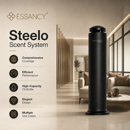 Steelo Scent System – Luxury Aroma Diffuser for Large Spaces