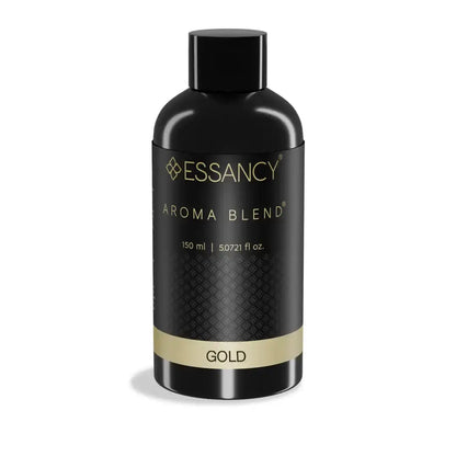Gold Aroma Blend – Luxury Fragrance Diffuser for Home in 150ml bottle with sleek black and gold label, perfect for elegant home fragrance solutions.