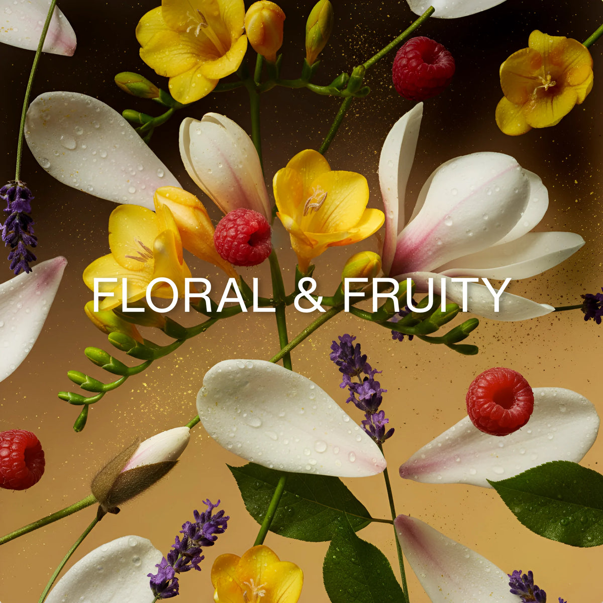 Floral and fruity scent mood